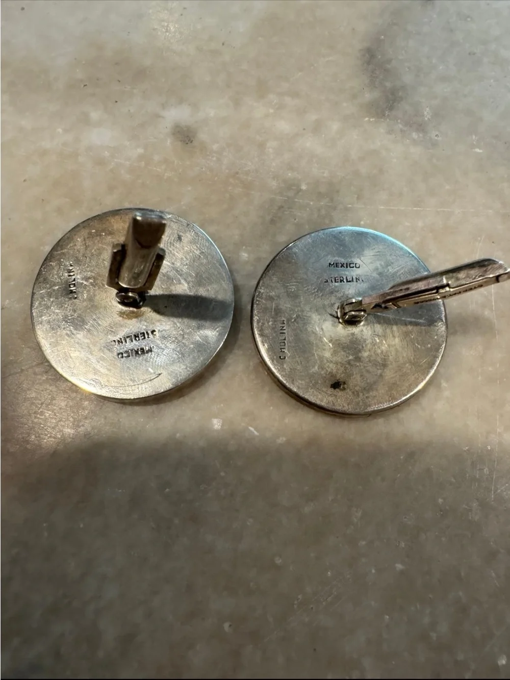 Vintage Sterling Silver Cufflinks